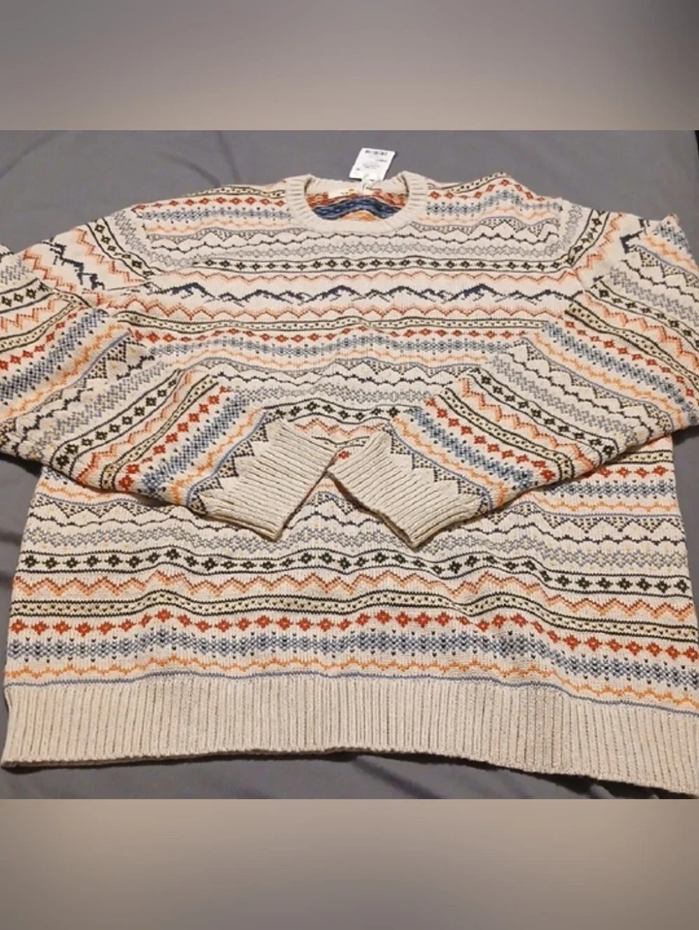 Marine LayerCalifornia Fair Isle Crewneck Sweater - Picture 5 of 5